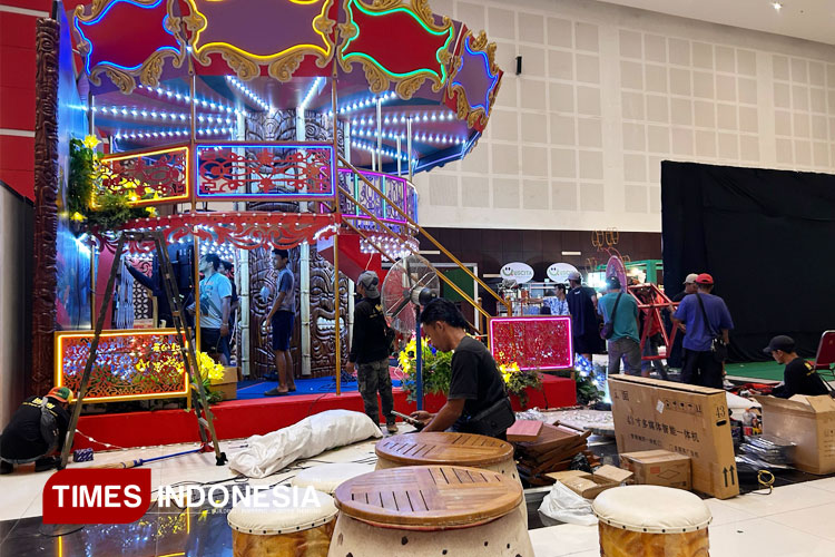 Sejumlah mobil dinas di lingkungan pemerintah kabupaten Bantul. (FOTO: Edis/TIMES Indonesia)