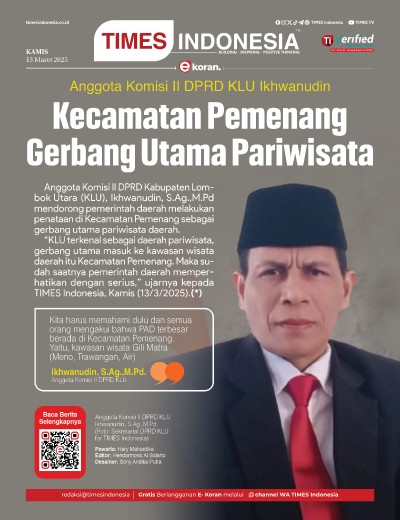 Edisi Kamis, 13 Maret 2025: E-Koran, Bacaan Positif Masyarakat 5.0