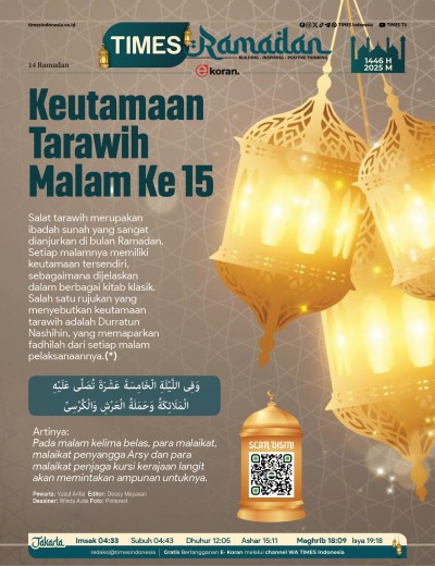 Edisi Jumat, 14 Maret 2025: E-Koran, Bacaan Positif Masyarakat 5.0