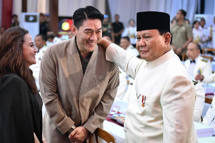 Ifan Seventeen yang ditunjuk sebagai Dirut PFN oleh Prabowo Subianto. FOTO: instagram