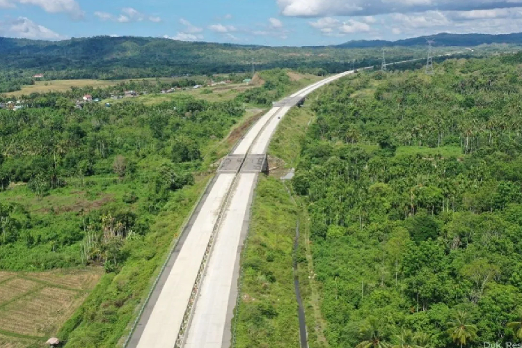 Jalan Tol Sigli-Banda Aceh Seksi 1.(Foto: Hutama Karya)