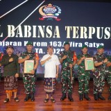 Danrem 163/WSA Pimpin Apel Babinsa Terpusat Jajaran Korem 163/Wira Satya di ISI Bali