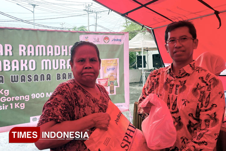 Bantuan Sembako Murah Sentra Wahana Bahagia Ternate Pererat Silaturahmi Ramadan