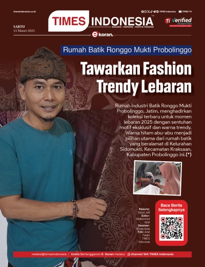 Edisi Sabtu, 15 Maret 2025: E-Koran, Bacaan Positif Masyarakat 5.0