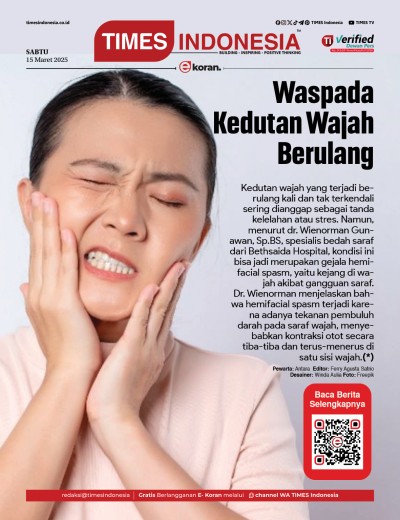 Edisi Sabtu, 15 Maret 2025: E-Koran, Bacaan Positif Masyarakat 5.0