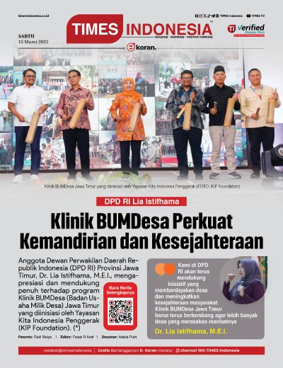 Edisi Sabtu, 15 Maret 2025: E-Koran, Bacaan Positif Masyarakat 5.0