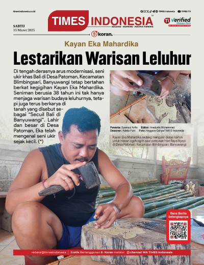 Edisi Sabtu, 15 Maret 2025: E-Koran, Bacaan Positif Masyarakat 5.0
