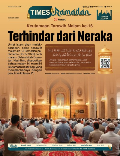 Edisi Sabtu, 15 Maret 2025: E-Koran, Bacaan Positif Masyarakat 5.0