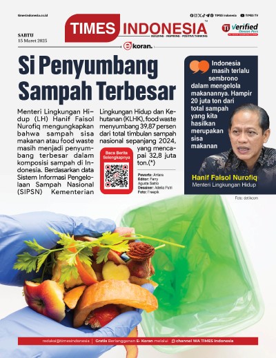 Edisi Sabtu, 15 Maret 2025: E-Koran, Bacaan Positif Masyarakat 5.0