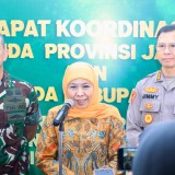 Gubernur Khofifah Pimpin Rakor Pengamanan Mudik Lebaran 2025 di Jatim