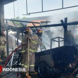 Cucu Main Korek, Warung di Kota Probolinggo Ludes Dilalap Api