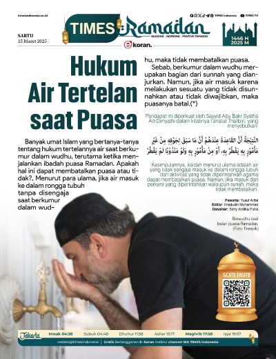 Edisi Sabtu, 15 Maret 2025: E-Koran, Bacaan Positif Masyarakat 5.0