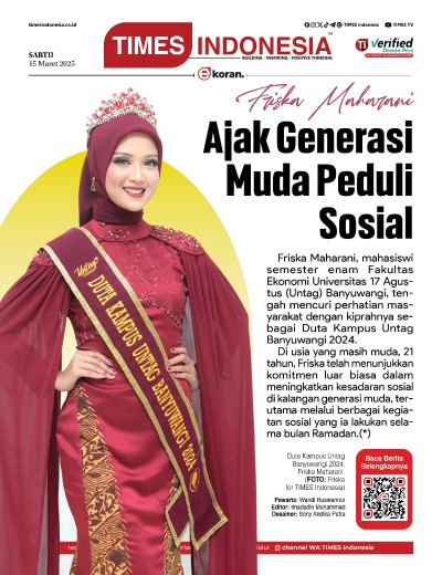 Edisi Sabtu, 15 Maret 2025: E-Koran, Bacaan Positif Masyarakat 5.0
