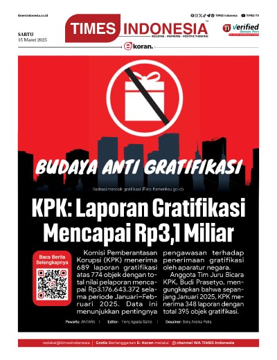 Edisi Sabtu, 15 Maret 2025: E-Koran, Bacaan Positif Masyarakat 5.0
