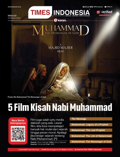 Edisi Minggu, 16 Maret 2025: E-Koran, Bacaan Positif Masyarakat 5.0