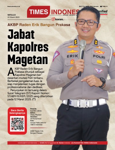 Edisi Minggu, 16 Maret 2025: E-Koran, Bacaan Positif Masyarakat 5.0