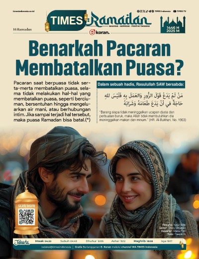 Edisi Minggu, 16 Maret 2025: E-Koran, Bacaan Positif Masyarakat 5.0