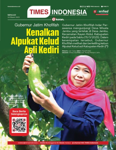 Edisi Minggu, 16 Maret 2025: E-Koran, Bacaan Positif Masyarakat 5.0