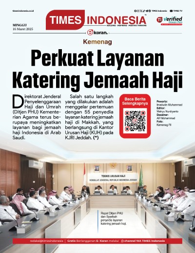 Edisi Minggu, 16 Maret 2025: E-Koran, Bacaan Positif Masyarakat 5.0