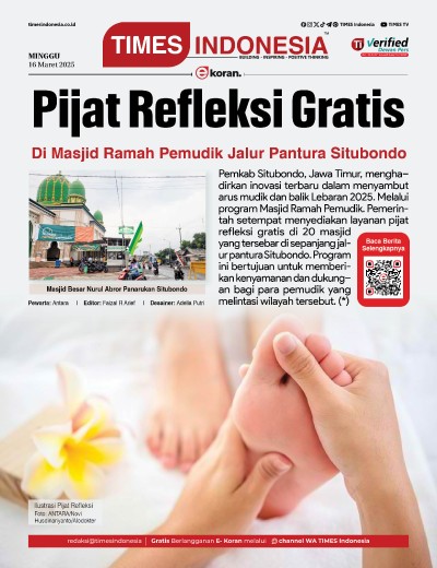 Edisi Minggu, 16 Maret 2025: E-Koran, Bacaan Positif Masyarakat 5.0