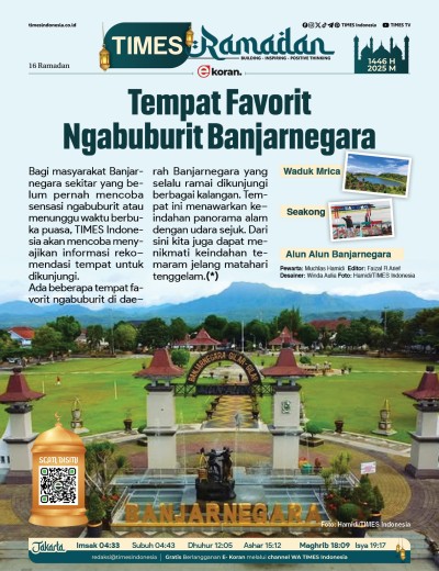 Edisi Minggu, 16 Maret 2025: E-Koran, Bacaan Positif Masyarakat 5.0
