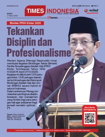 Edisi Senin, 17 Maret 2025: E-Koran, Bacaan Positif Masyarakat 5.0