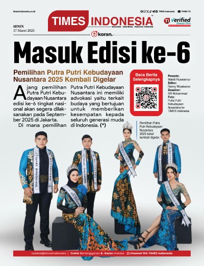 Edisi Senin, 17 Maret 2025: E-Koran, Bacaan Positif Masyarakat 5.0
