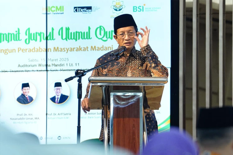 Menag Nasaruddin Umar. (FOTO: Kemenag RI)