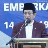 Nasaruddin Umar Buka Bimtek PPIH Kloter 2025, Tekankan Disiplin dan Profesionalisme