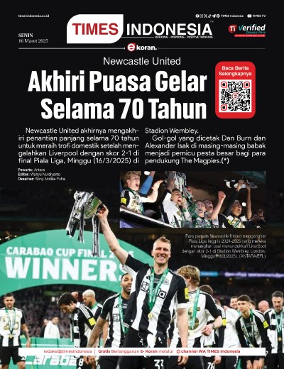 Edisi Senin, 17 Maret 2025: E-Koran, Bacaan Positif Masyarakat 5.0