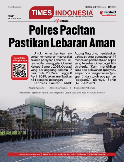 Edisi Senin, 17 Maret 2025: E-Koran, Bacaan Positif Masyarakat 5.0