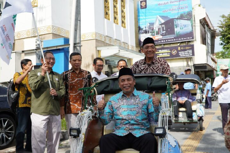 Peluncuran Betrik 1912 dari Muhammadiyah di Yogyakarta. FOTO: muhammadiyah.or.id