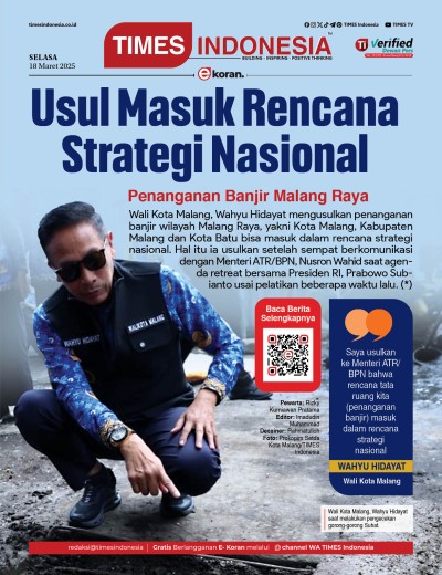 Edisi Selasa, 18 Maret 2025: E-Koran, Bacaan Positif Masyarakat 5.0