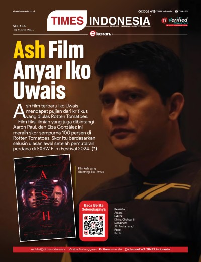 Edisi Selasa, 18 Maret 2025: E-Koran, Bacaan Positif Masyarakat 5.0