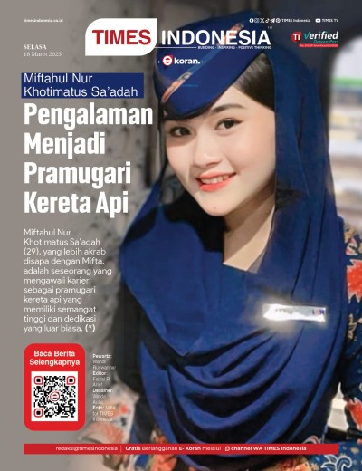 Edisi Selasa, 18 Maret 2025: E-Koran, Bacaan Positif Masyarakat 5.0