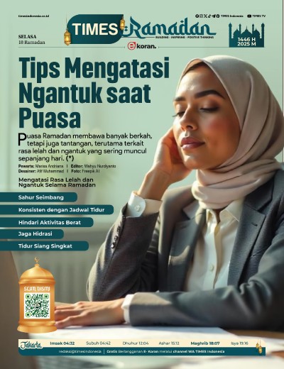 Edisi Selasa, 18 Maret 2025: E-Koran, Bacaan Positif Masyarakat 5.0