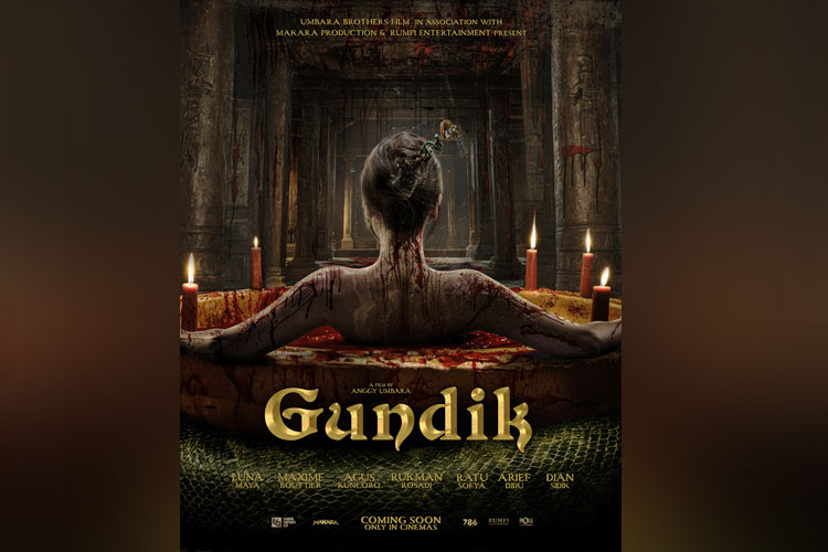 Poster film Gundik yang dibintangi Luna Maya. (FOTO: instagram)