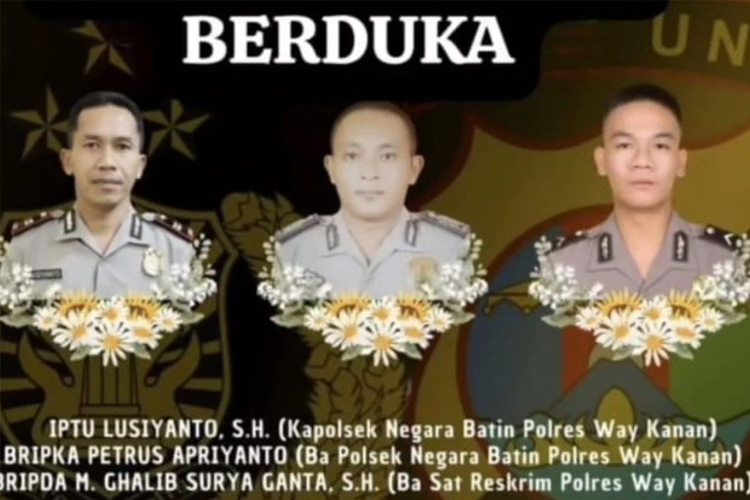 Insiden Penembakan Tiga Polisi di Lampung, DPR: Negara Tak Boleh Abai