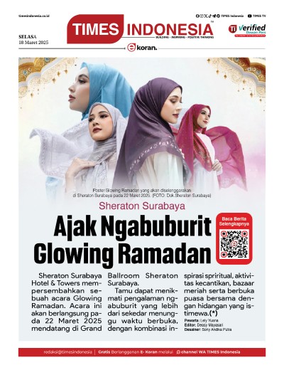 Edisi Selasa, 18 Maret 2025: E-Koran, Bacaan Positif Masyarakat 5.0
