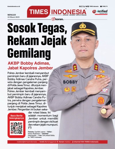 Edisi Minggu, 16 Maret 2025: E-Koran, Bacaan Positif Masyarakat 5.0