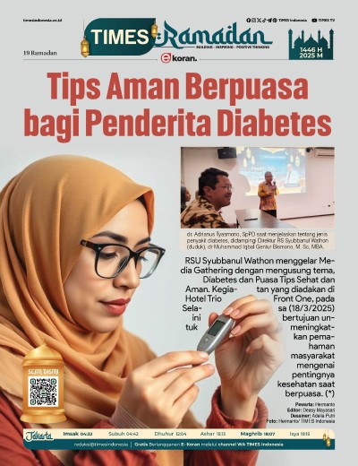 Edisi Rabu, 19 Maret 2025: E-Koran, Bacaan Positif Masyarakat 5.0
