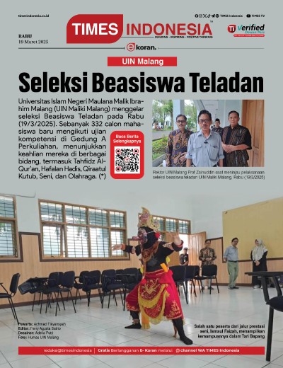 Edisi Rabu, 19 Maret 2025: E-Koran, Bacaan Positif Masyarakat 5.0
