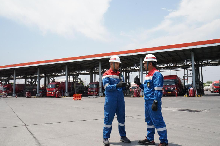 Kilang Distribusi SPBU Pertamina. (Foto: Dok.Pertamina)