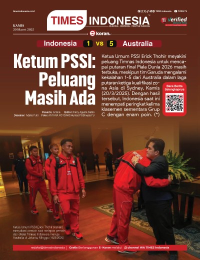 Edisi Kamis, 20 Maret 2025: E-Koran, Bacaan Positif Masyarakat 5.0