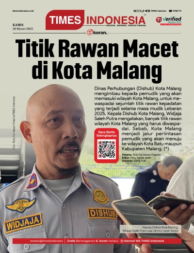 Edisi Kamis, 20 Maret 2025: E-Koran, Bacaan Positif Masyarakat 5.0