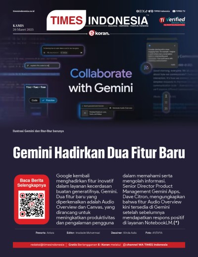 Edisi Kamis, 20 Maret 2025: E-Koran, Bacaan Positif Masyarakat 5.0