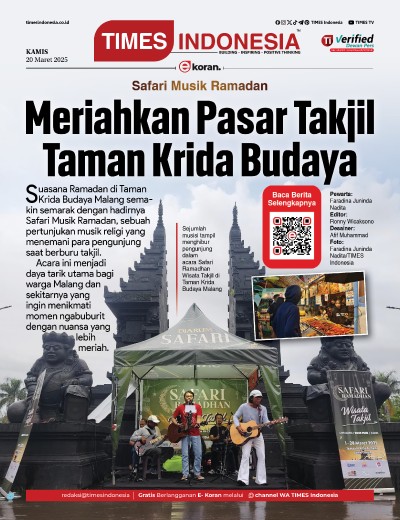 Edisi Kamis, 20 Maret 2025: E-Koran, Bacaan Positif Masyarakat 5.0