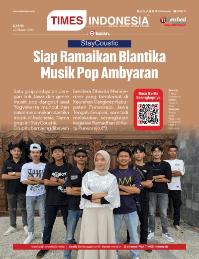 Edisi Kamis, 20 Maret 2025: E-Koran, Bacaan Positif Masyarakat 5.0