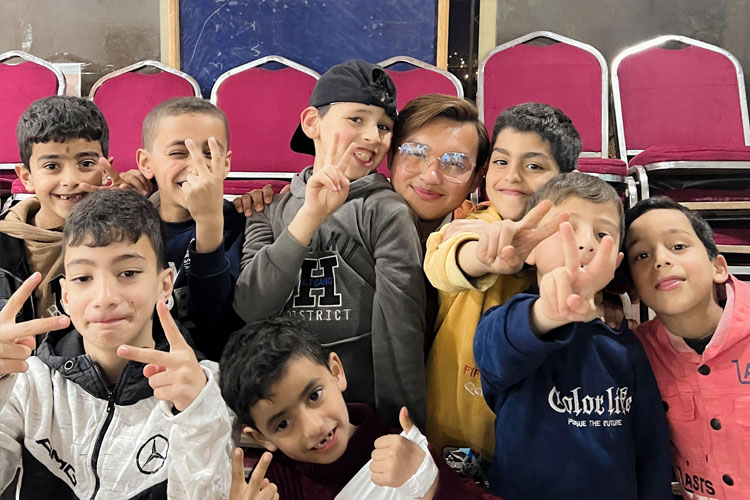 PPI Turki menyalurkan bantuan melalui Tim Peduli yang berbasis di Amman, Yordania. (FOTO: PPI Turki)