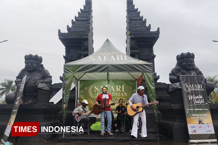 Safari Musik Ramadan Meriahkan Pasar Takjil Taman Krida Budaya Malang